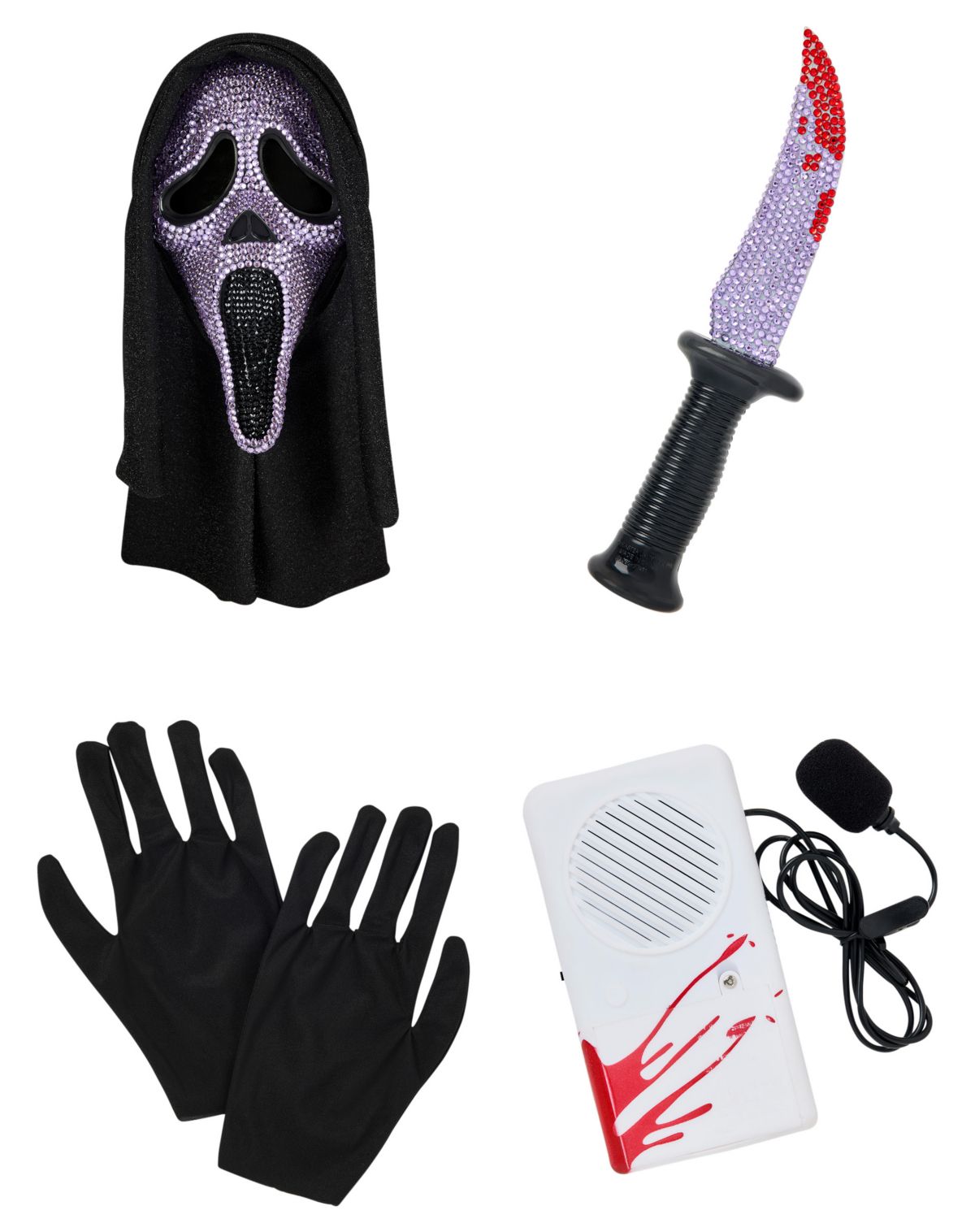 Purple Ghost Face Bling Slayer Kit