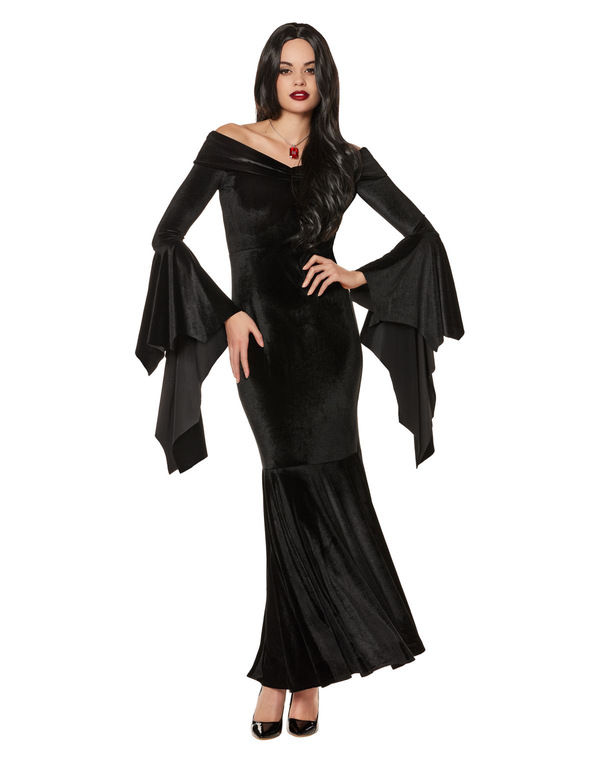 Adult Morticia Addams Costume - The Addams Family