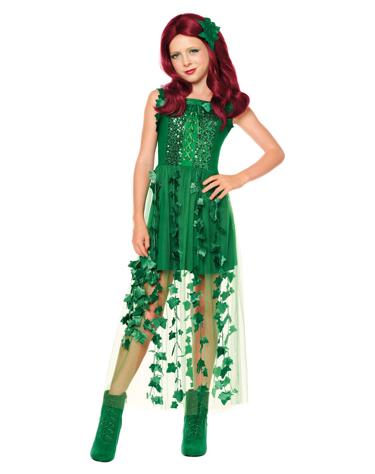 Kids Poison Ivy Wig - DC Villains