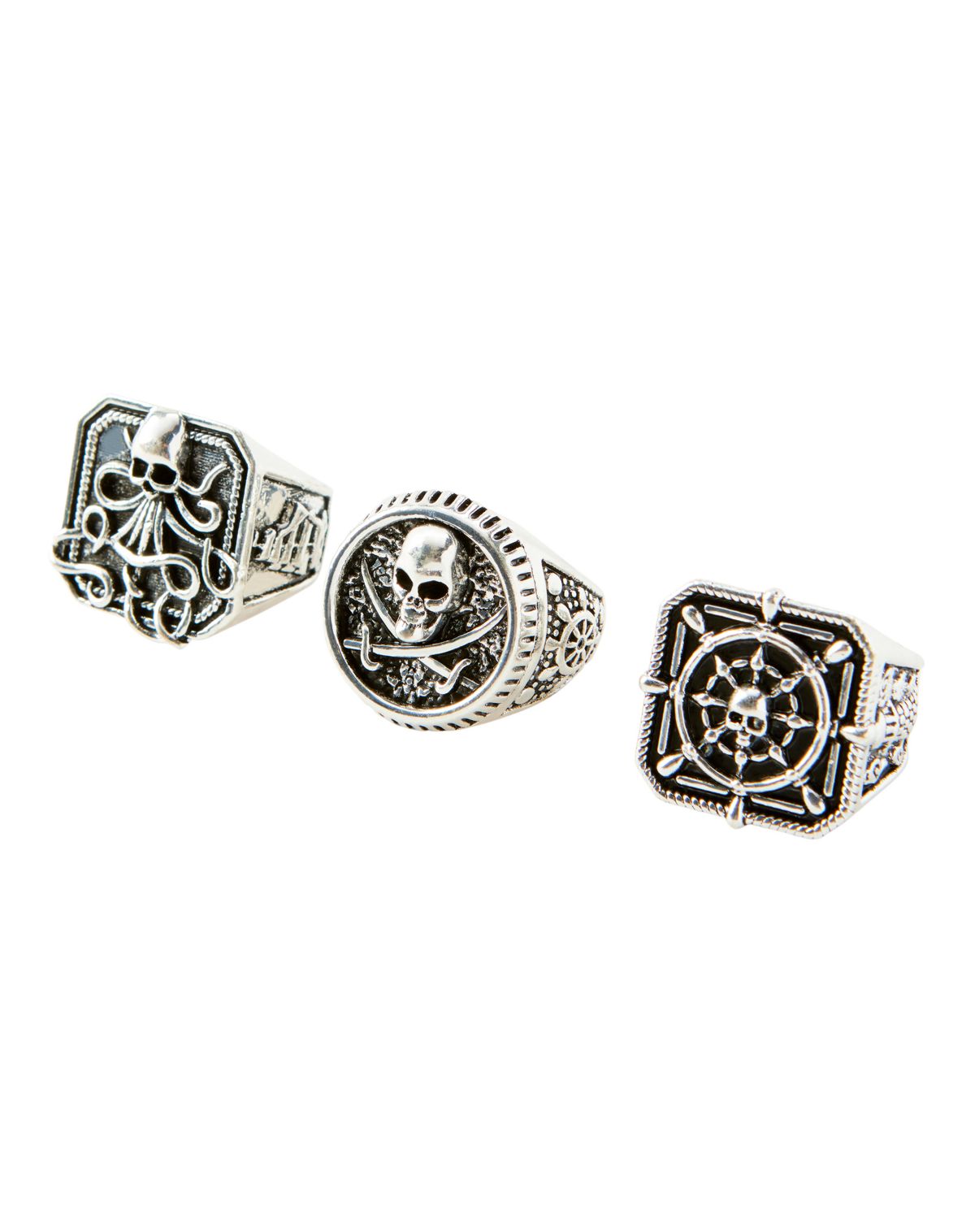 Pirate Ring Set - 3 Pack