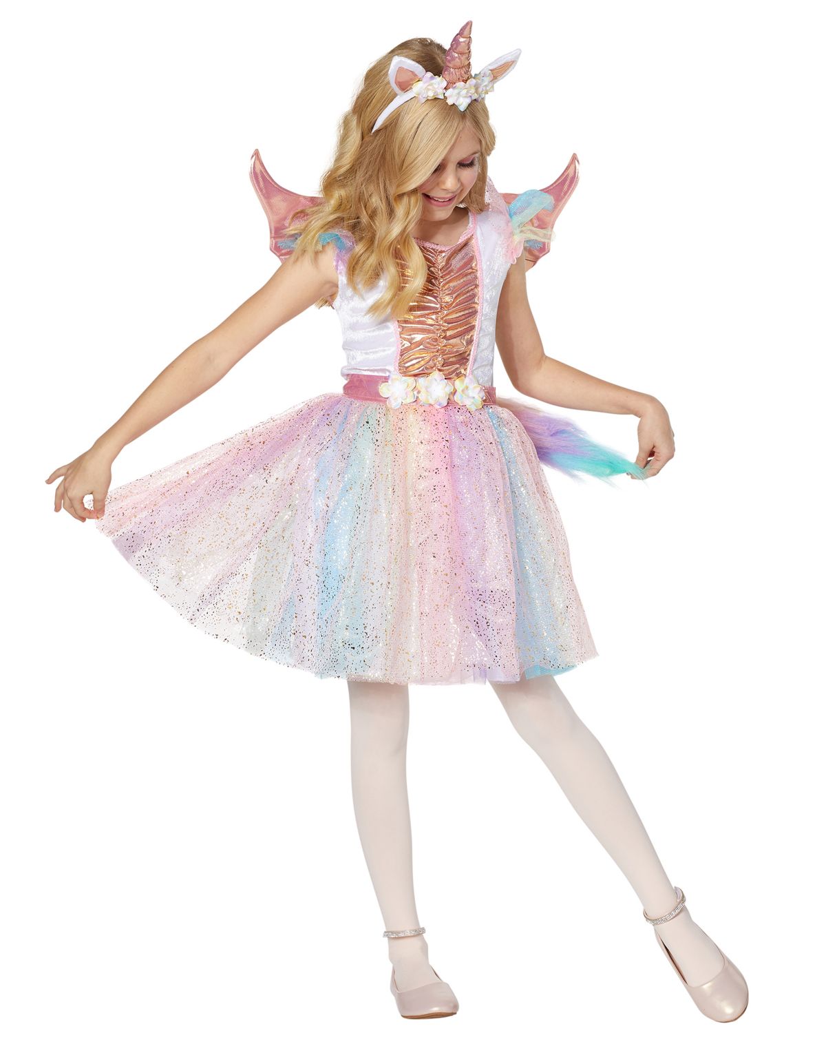 Kids Rosy Unicorn Costume