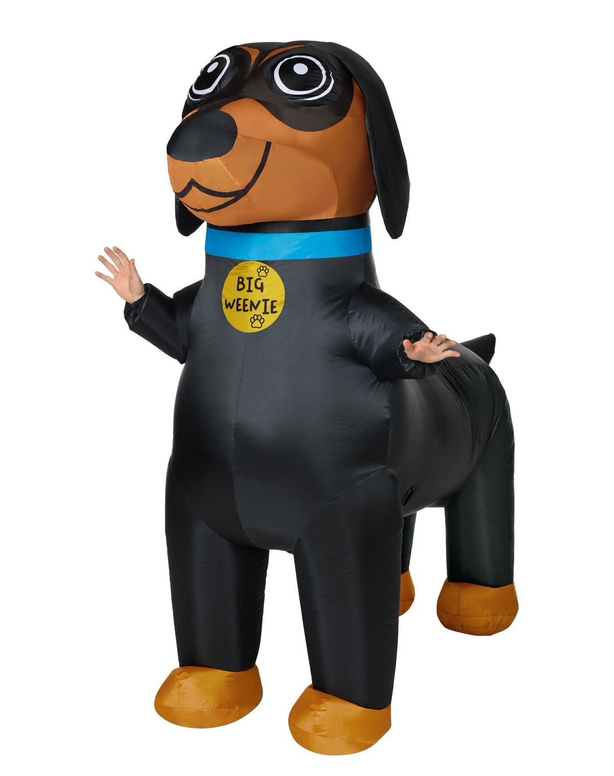 Adult Wiener Dog Inflatable Costume