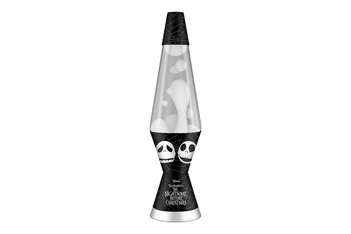 The Nightmare Before Christmas Jack Skellington 17 Inch Black and White Lava Lamp