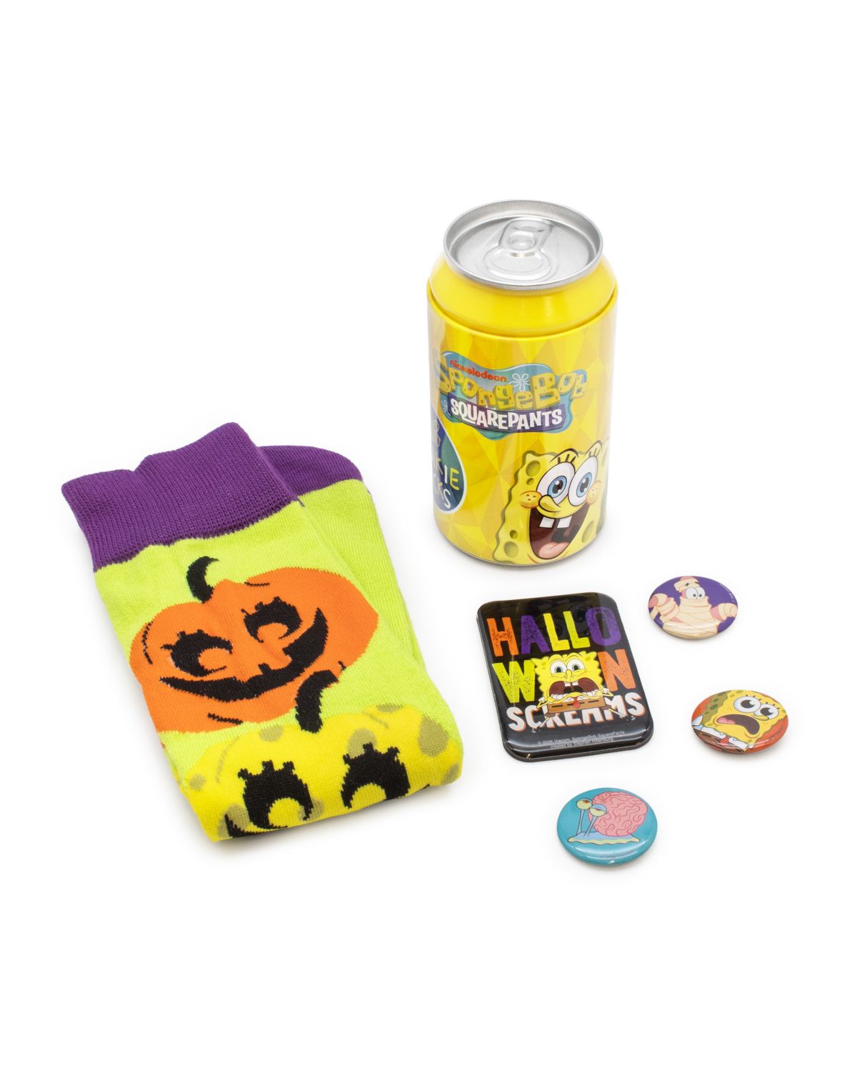 Freakie Snacks SpongeBob SquarePants Can