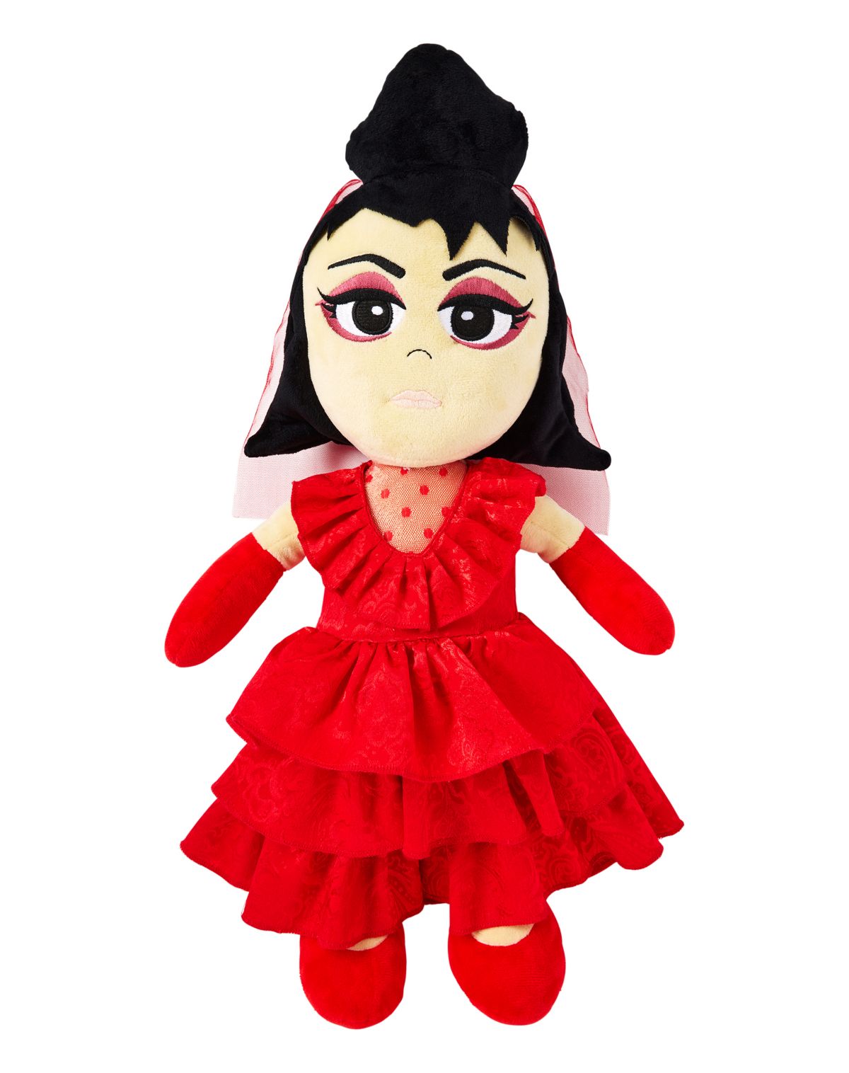 Lydia Deetz Red Dress Plush - Beetlejuice