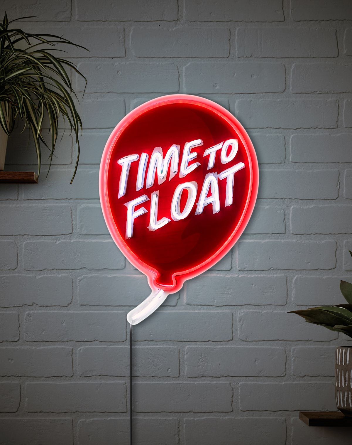 Time to Float Neon LED Light-Up Sign - It: Chapter Two