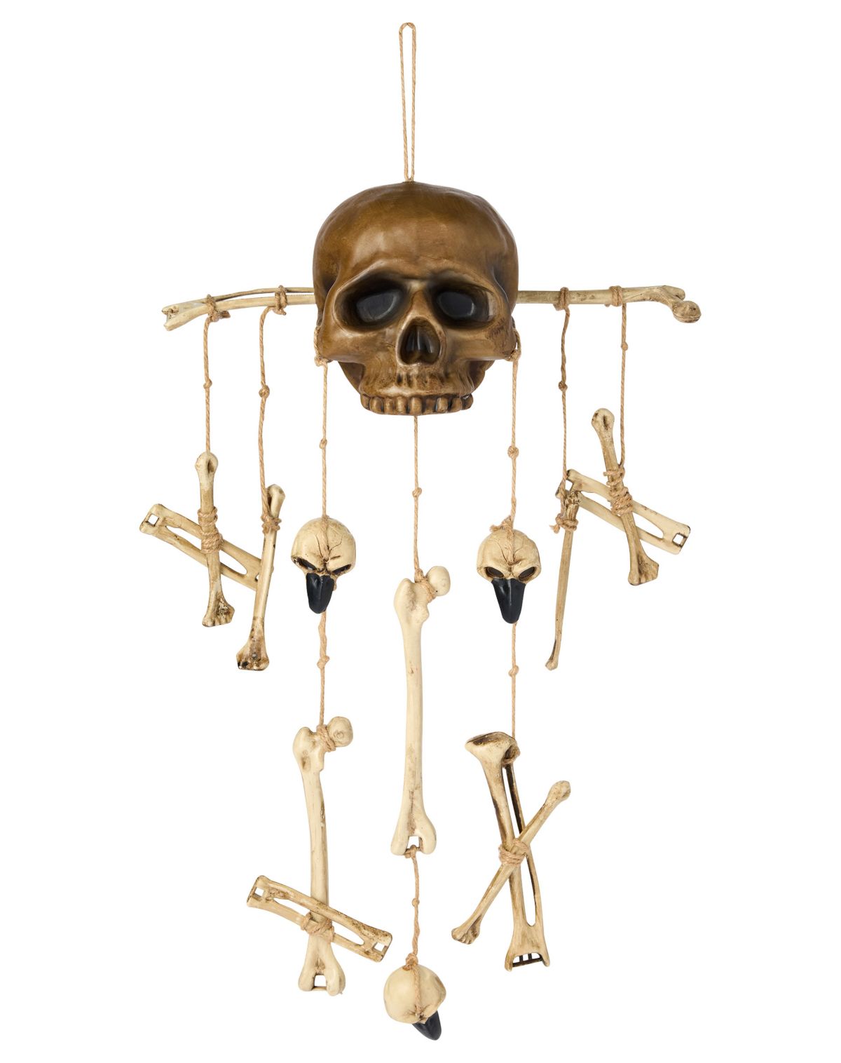 Decayed Skull Wind Chime