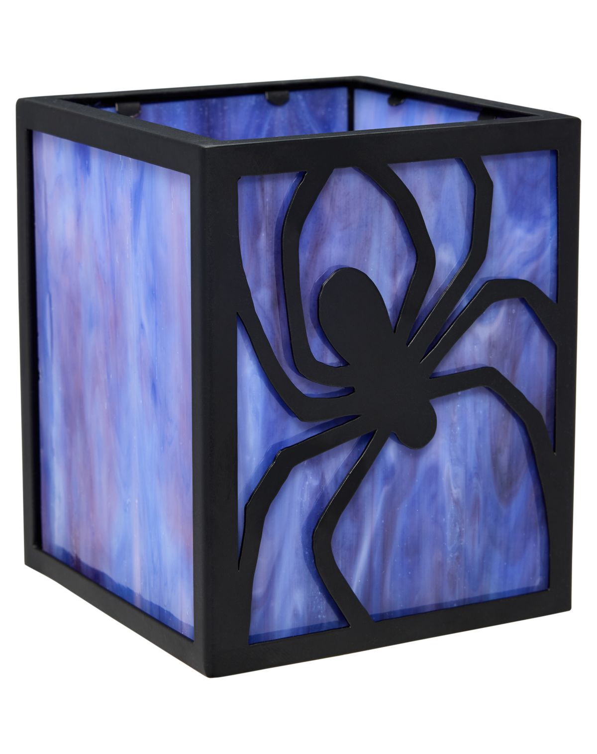 Spider Stained Glass Votive Holder