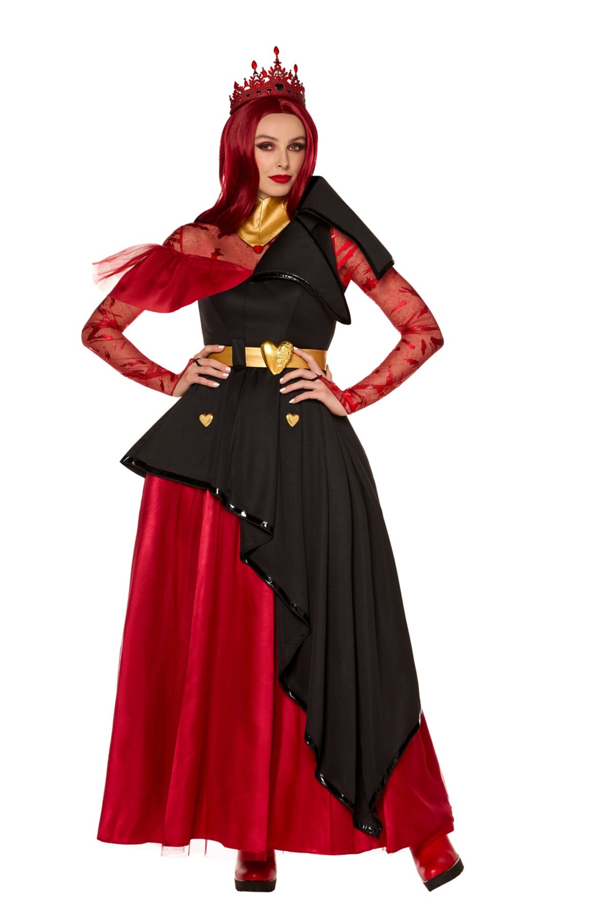 Adult Queen of Hearts Costume - Descendants: The Rise of Red
