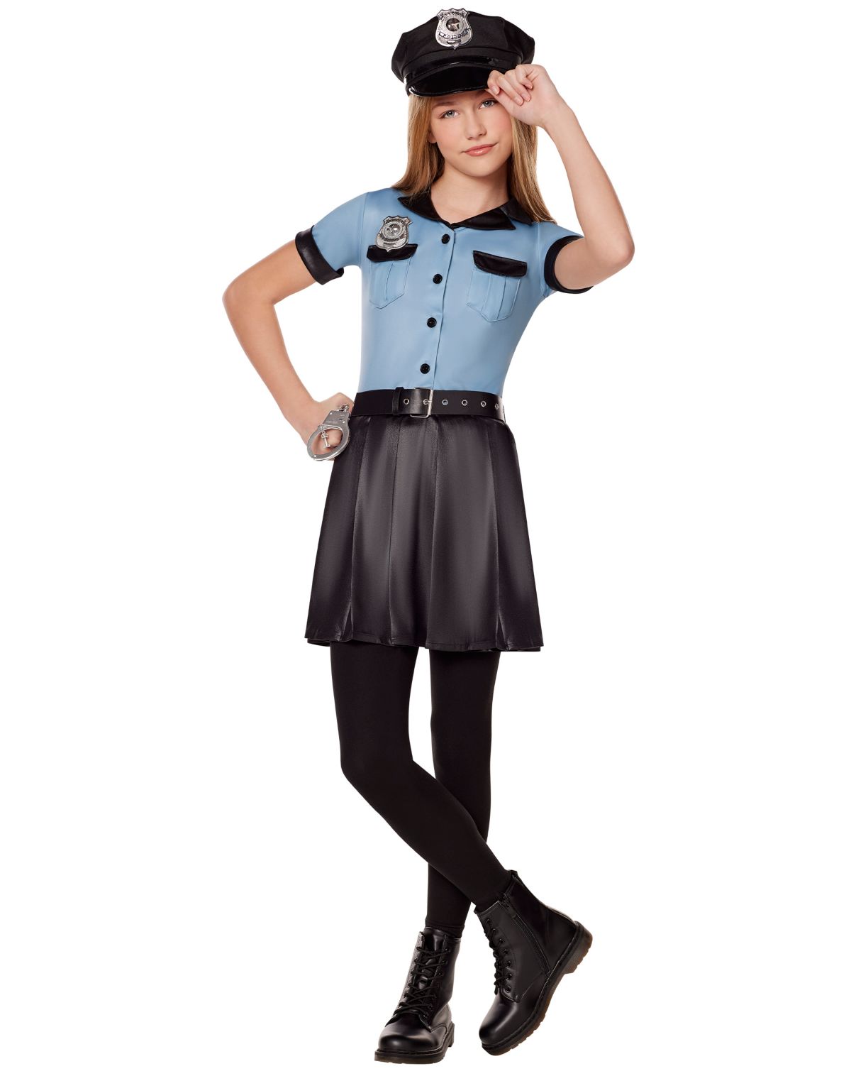 Kids Police Dress Costume