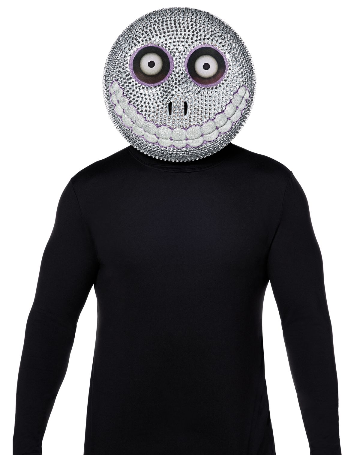 Barrel Bling Half Mask - The Nightmare Before Christmas