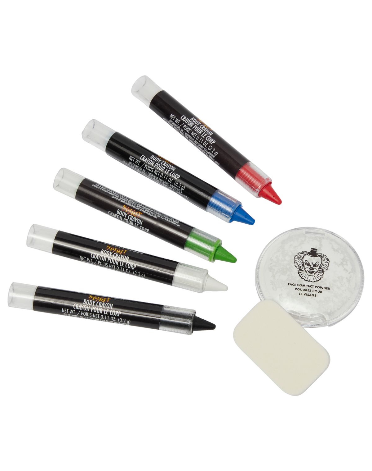 Kids Scary Clown Makeup Kit