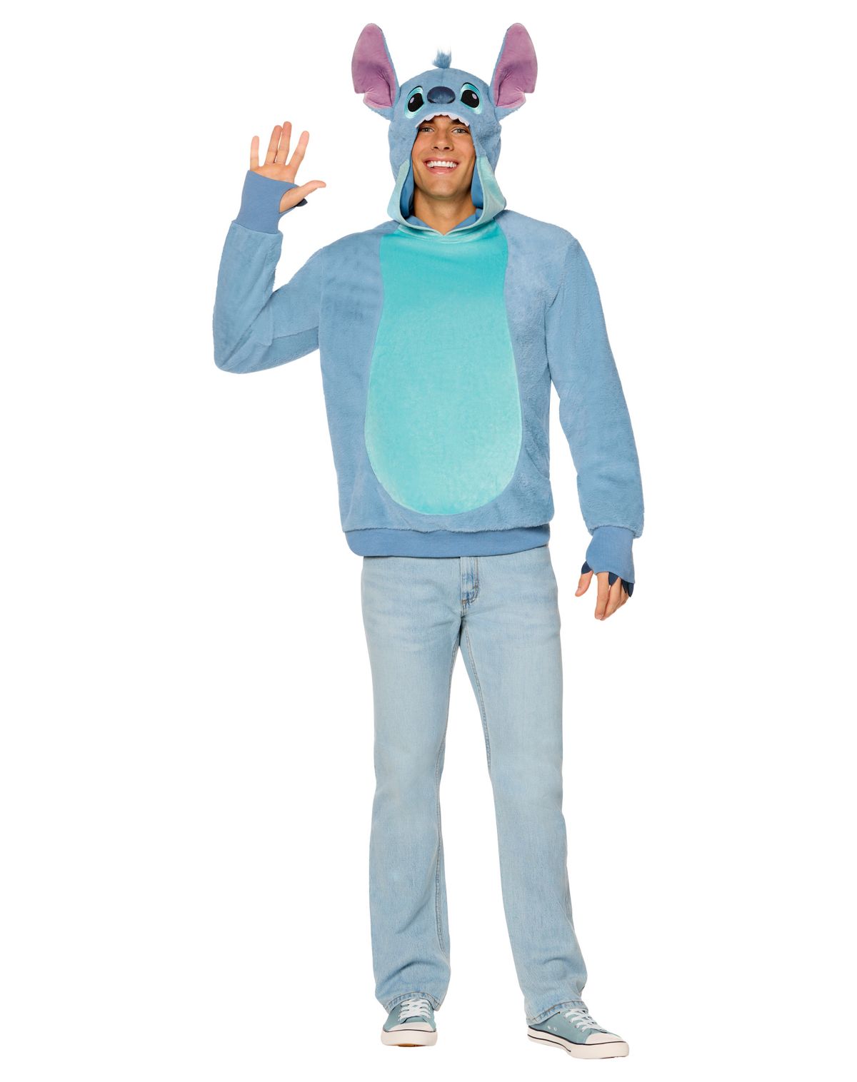 Adult Stitch Hoodie Costume - Lilo & Stitch