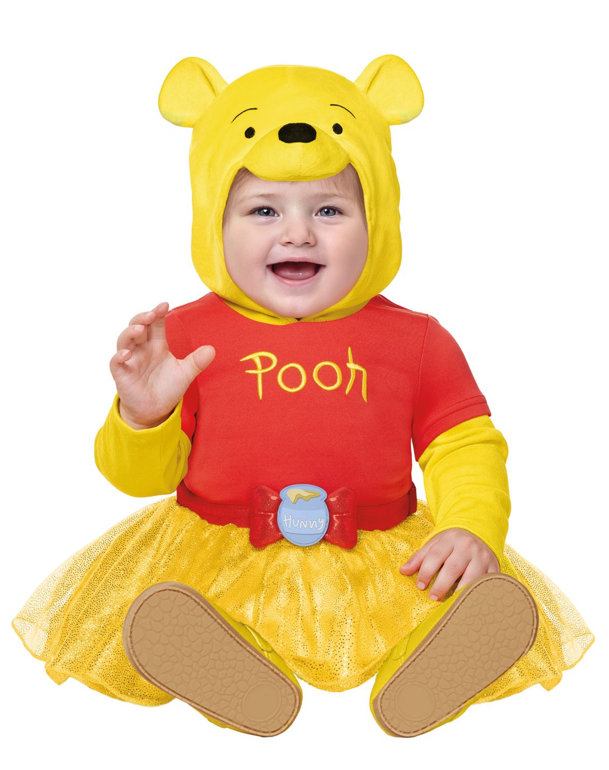 Baby Winnie the Pooh Hooded Dress Costume