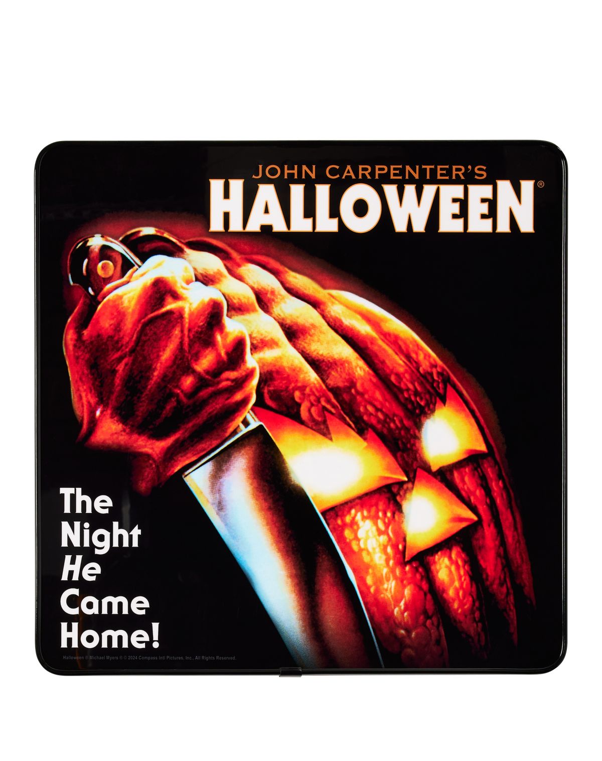 The Night He Came Home High Transparency Sign - Halloween