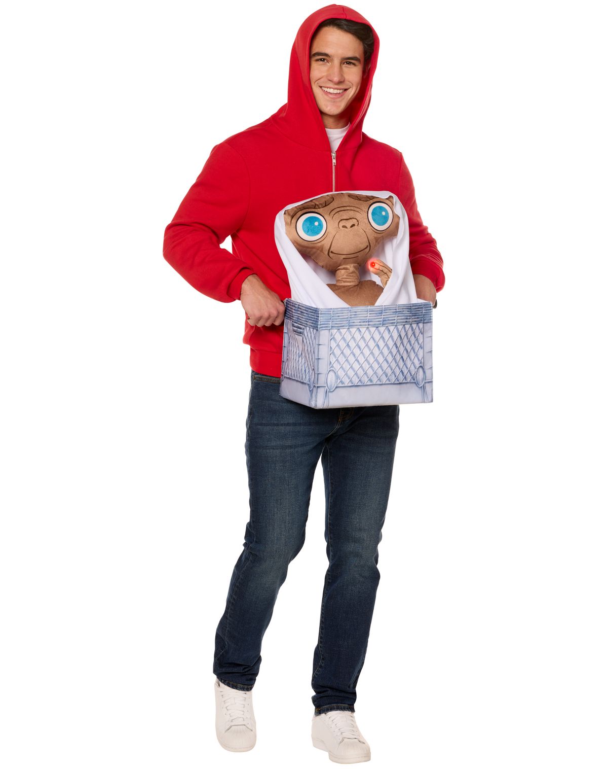 Adult Elliot with Light-Up E.T. Costume - E.T. the Extra-Terrestrial