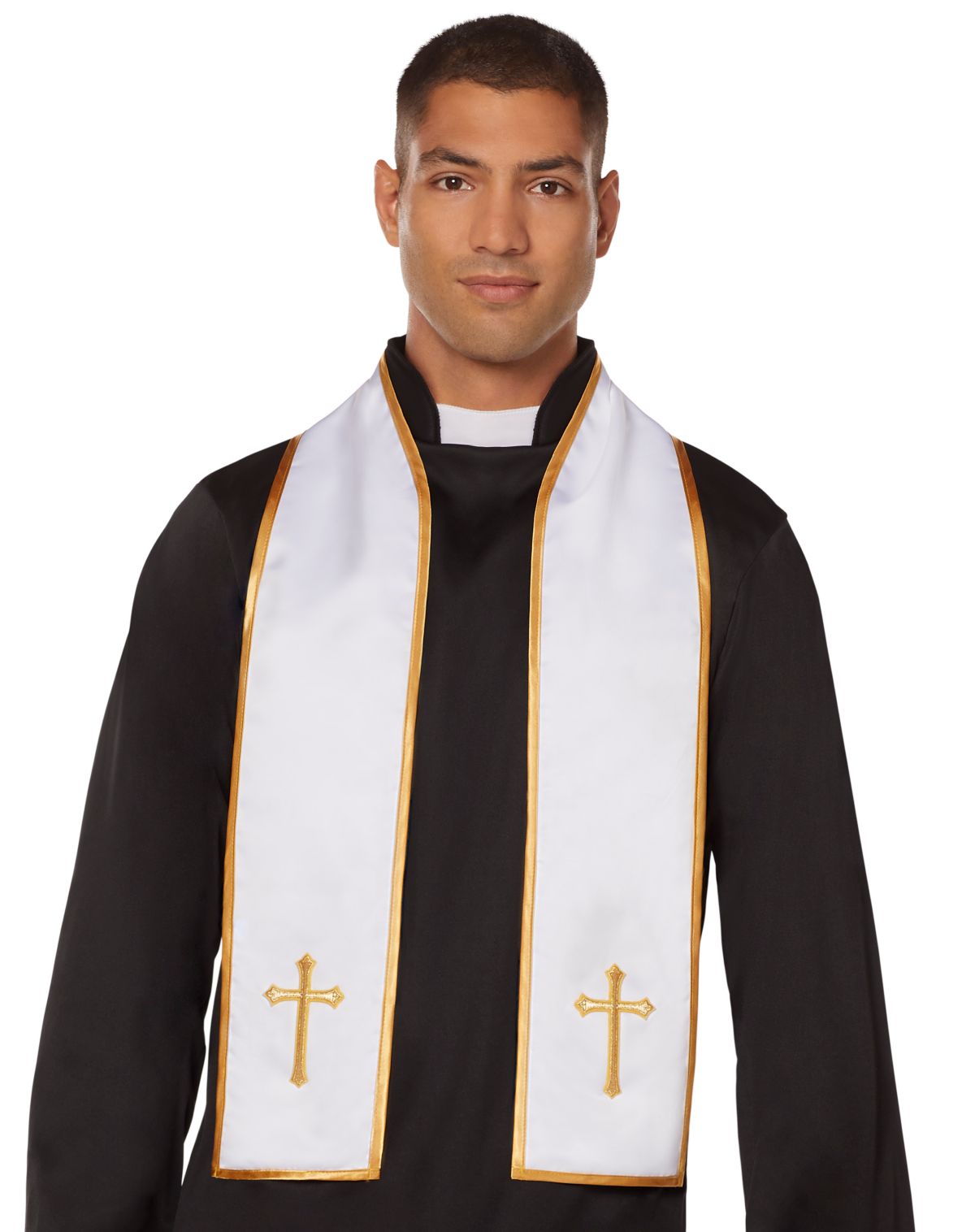 Gold Cross Scarf