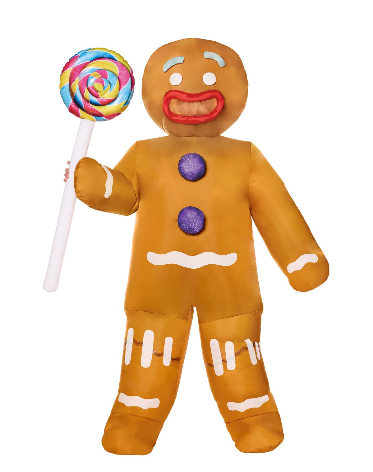 Adult Gingy Inflatable Costume - Shrek