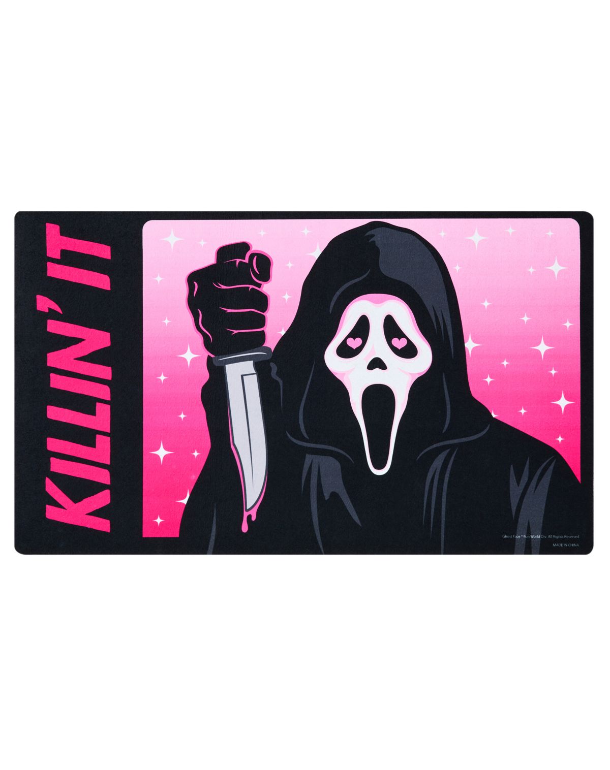 Ghost Face Killin' It Doormat