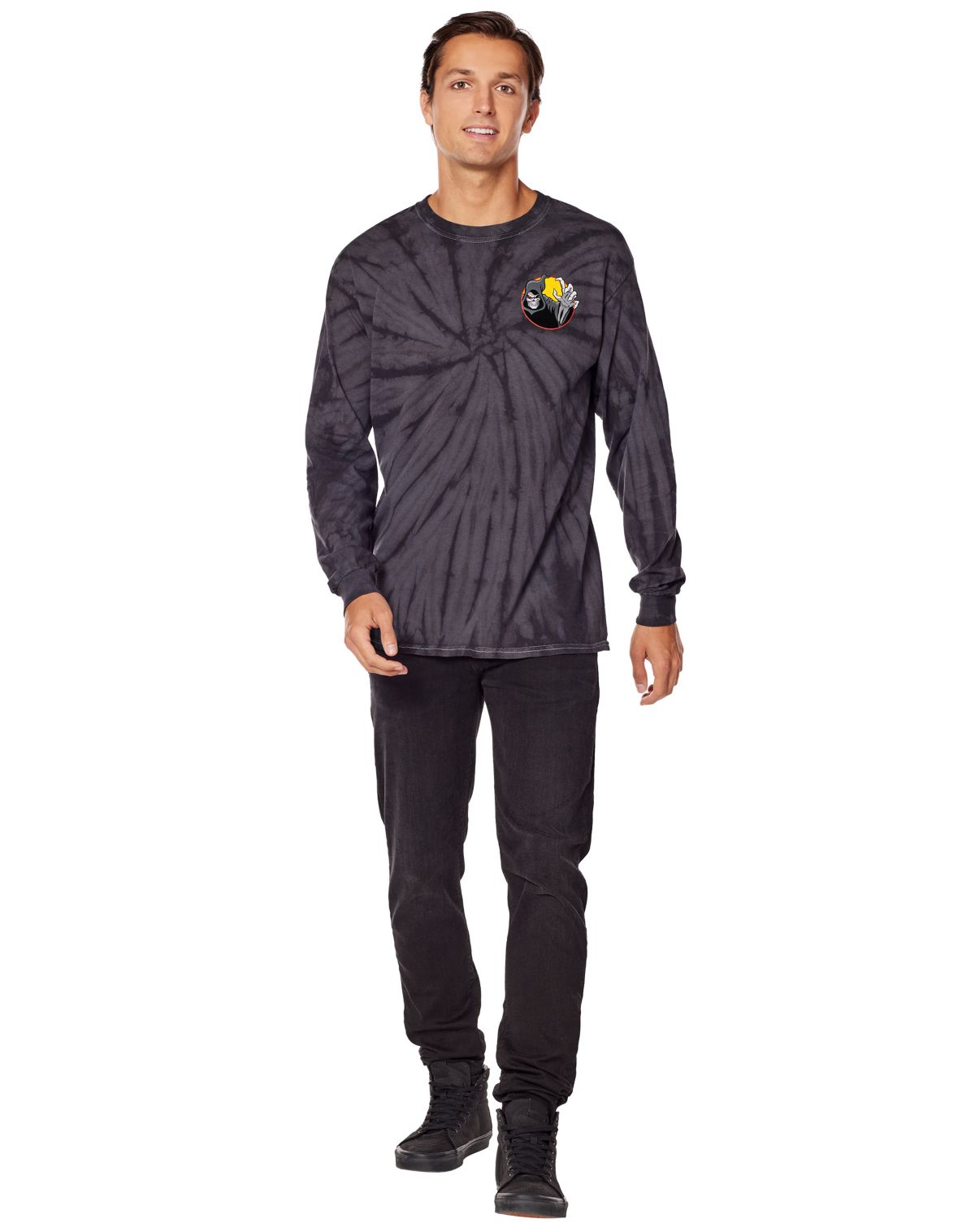 Spirit Halloween Tie Dye Long Sleeve T Shirt