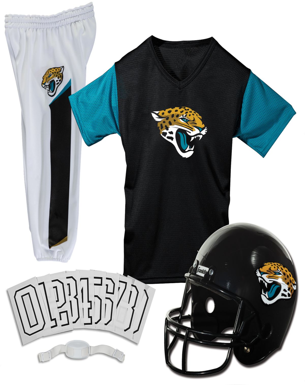 Kids Jacksonville Jaguars NFL Uniform Costume Deluxe - Franklin Sports