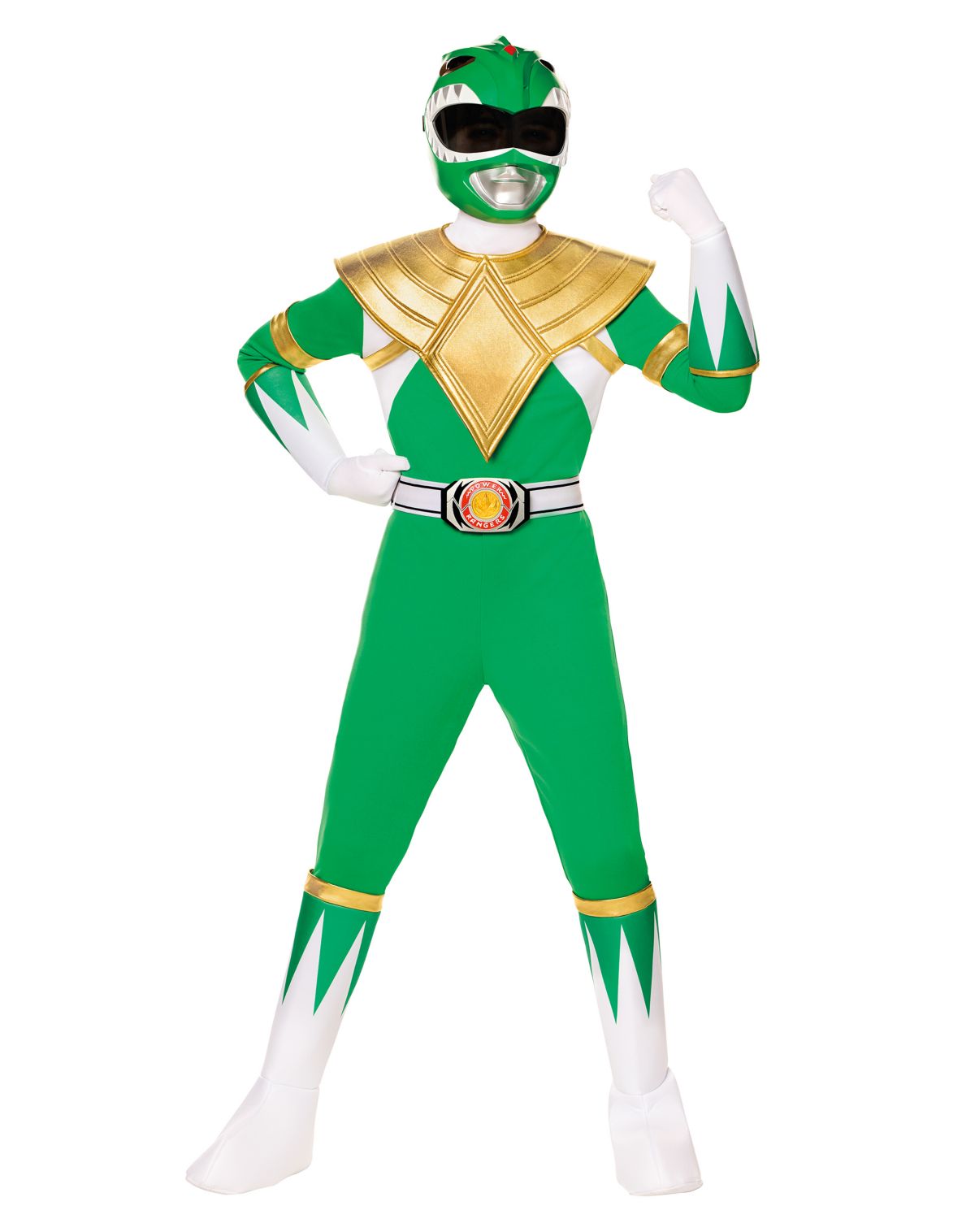Kids Green Power Ranger Costume - Mighty Morphin Power Rangers