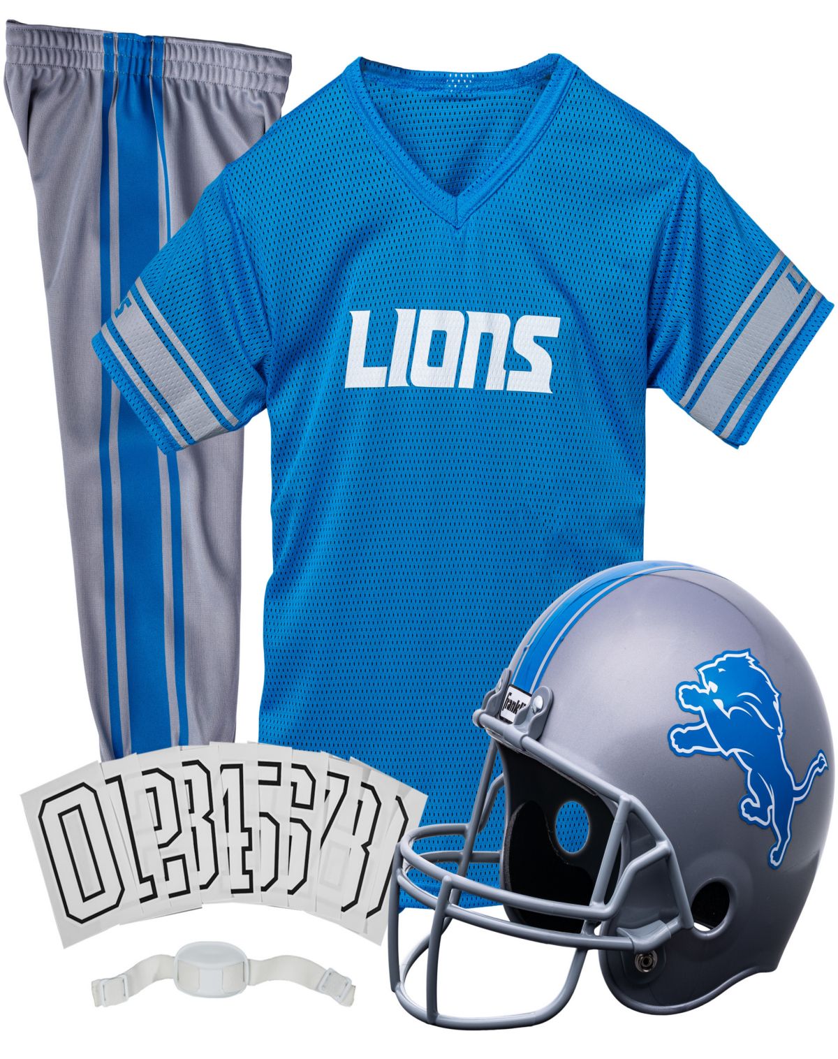 Kids Detroit Lions NFL Uniform Costume Deluxe - Franklin Sports